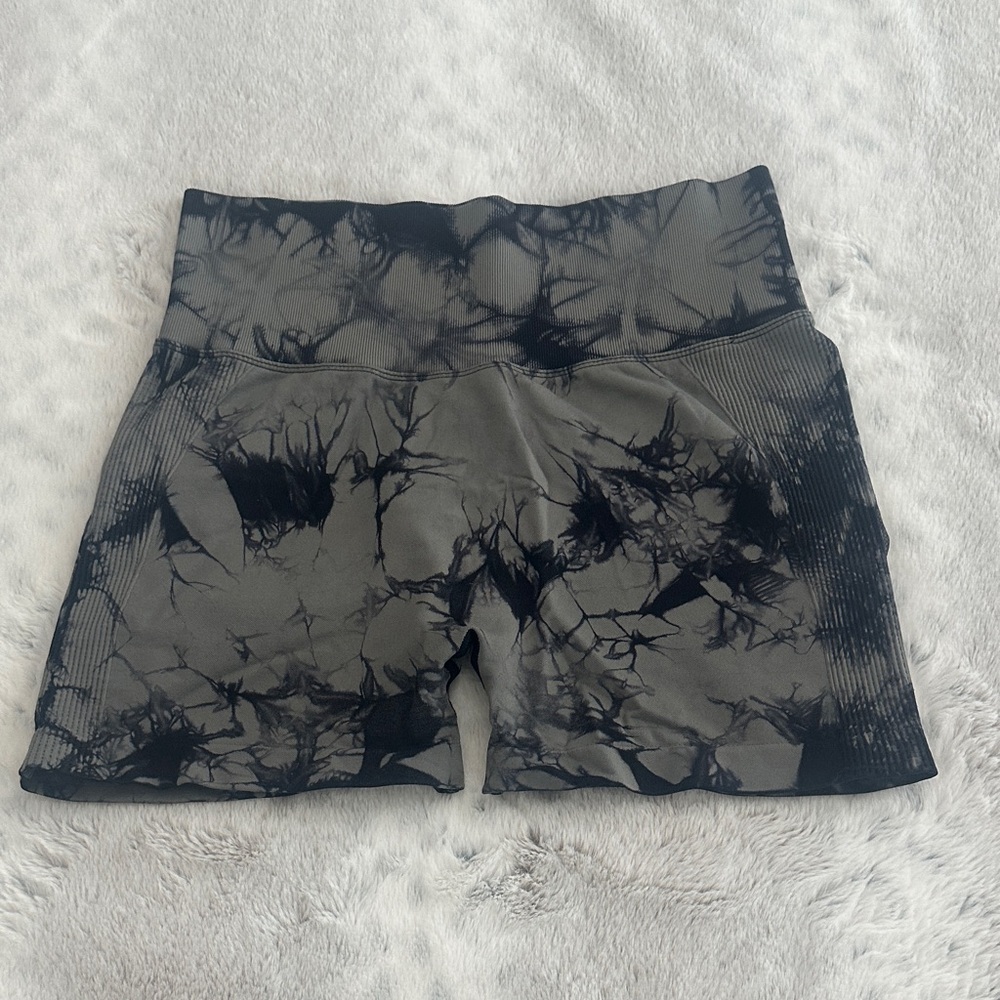 Black and Gray Gym Shorts